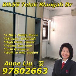 Blk 55 Telok Blangah Drive (Bukit Merah), HDB 4 Rooms #181946032